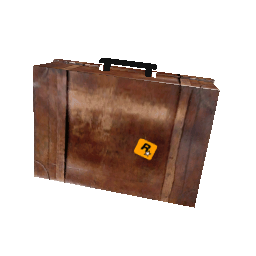 Аксессуары: Чемодан (коричневый)