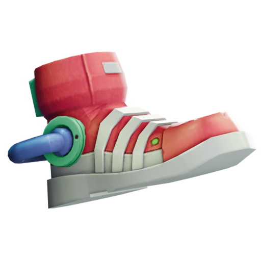 Аксессуары: Правый космический кроссовок